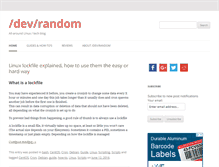 Tablet Screenshot of dev-random.net